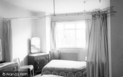 St Paul's Bedroom, Dominican Convalescent Home c.1965, Kelvedon