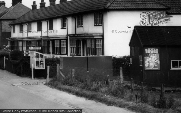 Photo of Kelvedon, Village Shop Honesty Box c.1960