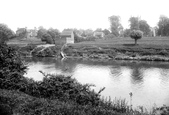 River Severn And Church 1910, Kempsey