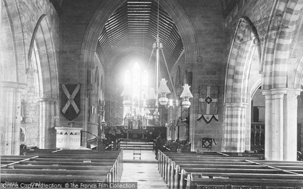 Photo of Kempsey, The Church Interior 1892