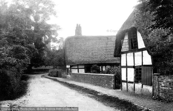 Photo of Kempsey, The Village 1892