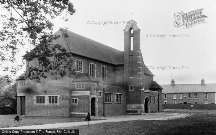 Photo of Kempston, Church Of Transfiguration c.1955