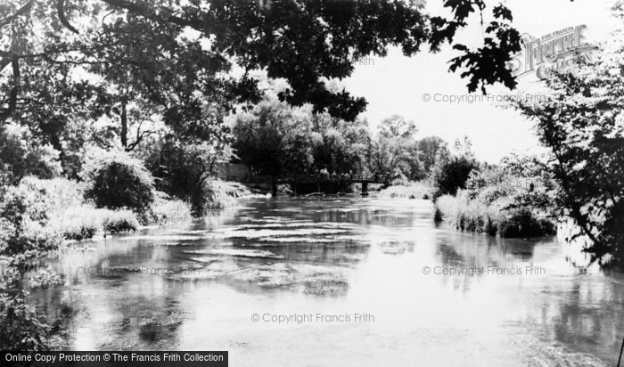 Photo of Kempston, The River c.1965