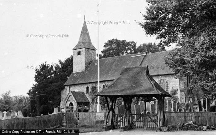 Photo of Kemsing, St Mary's Church c.1955