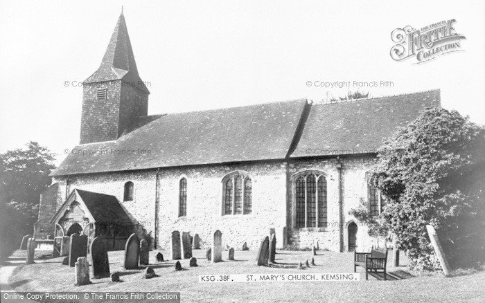 Photo of Kemsing, St Mary's Church c.1960