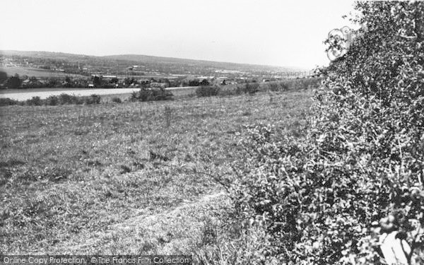 Photo of Kemsing, The Downs c.1955