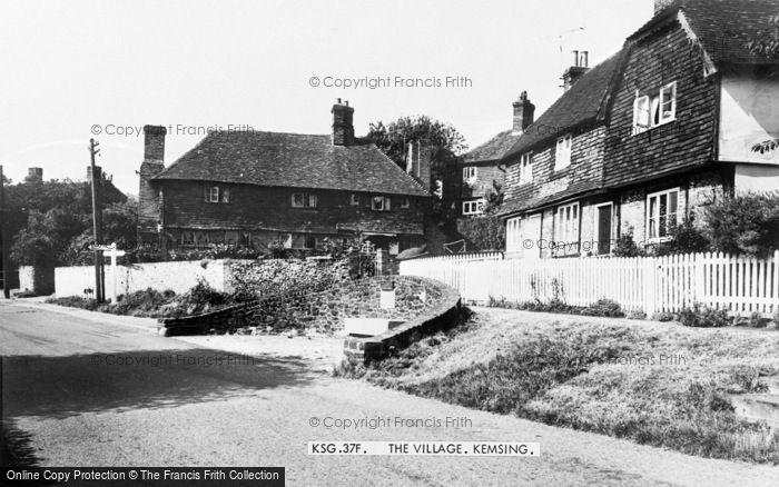 Photo of Kemsing, The Village c.1960