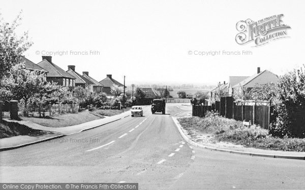 Photo of Kemsing, View From The Crossroads c.1960