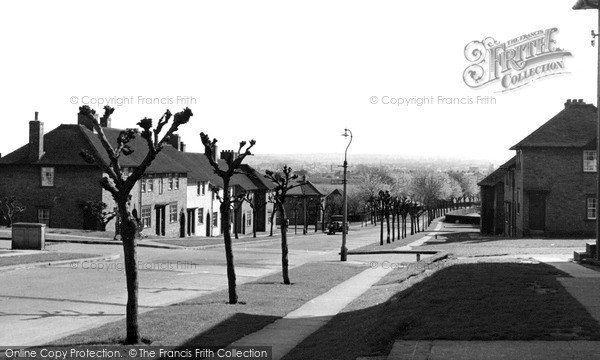 Photo of Kemsley, The Village c.1955
