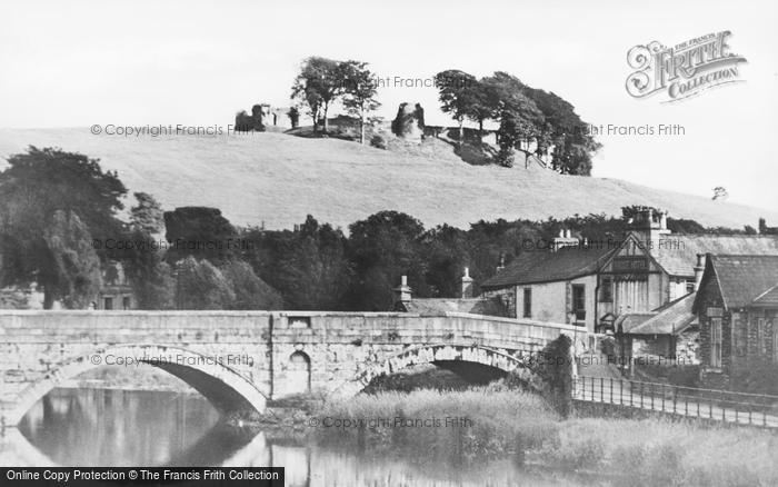 Photo of Kendal, Castle Hill And Stramongate Bridge c.1955