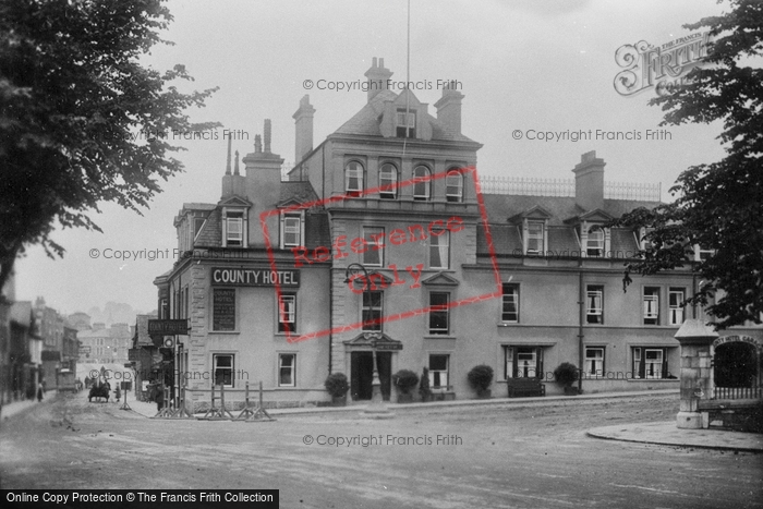 Photo of Kendal, County Hotel 1924