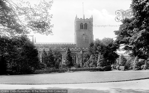 Photo of Kendal, Holy Trinity Church From Abbots Hall Gardens 1914