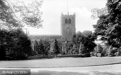 Holy Trinity Church From Abbots Hall Gardens 1914, Kendal