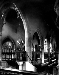 Holy Trinity Church, View Across The Choir 1924, Kendal