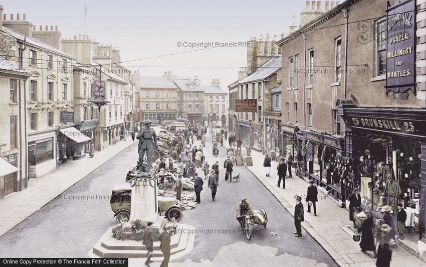 Kendal, Market Place 1924