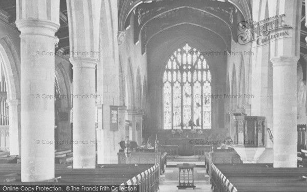 Photo of Kendal, Parish Church Interior 1914