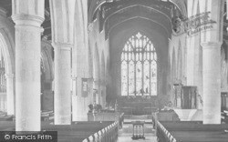 Parish Church Interior 1914, Kendal