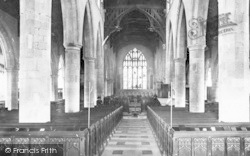 Parish Church Interior East 1888, Kendal