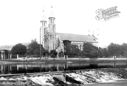 St George's Church And The Weir 1891, Kendal