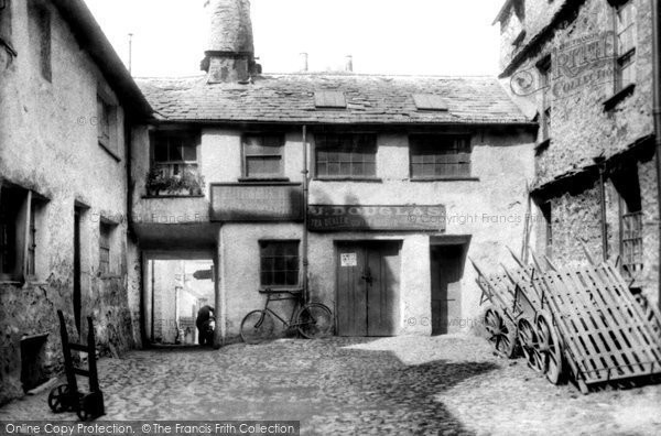 Photo of Kendal, Stricklandgate, Redman's Yard 1914
