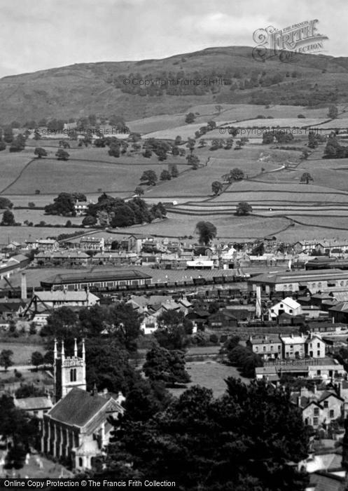 Photo of Kendal, The Church From Queen's Road c.1925