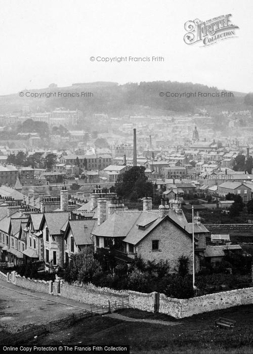 Photo of Kendal, The View From Castle Hill 1896