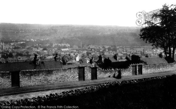 Photo of Kendal, View From Queen's Road 1888
