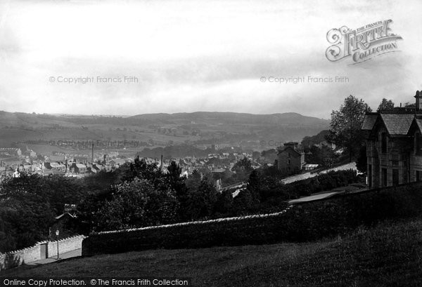 Photo of Kendal, View From Queen's Road 1891