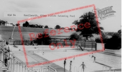 Abbey Fields Swimming Pool c.1965, Kenilworth