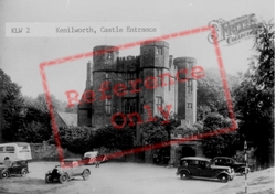Castle Entrance c.1950, Kenilworth