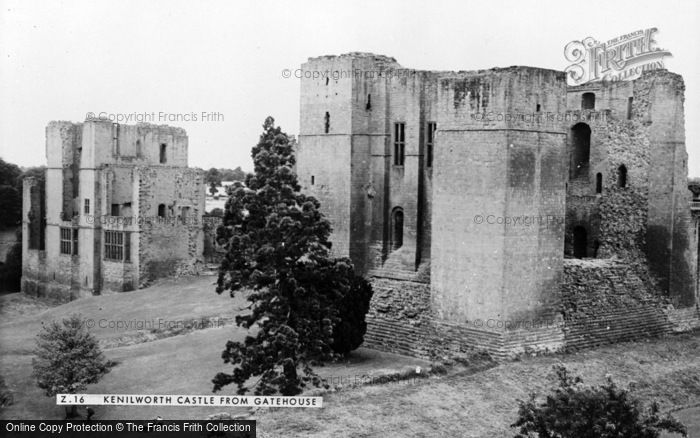 Photo of Kenilworth, Castle From Gatehouse c.1960