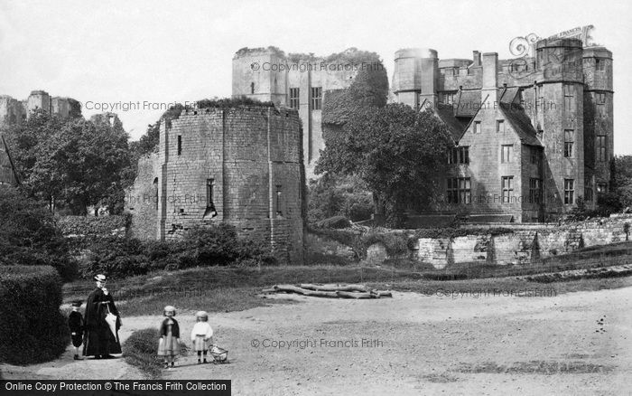 Photo of Kenilworth, Castle From The Bridge c.1870