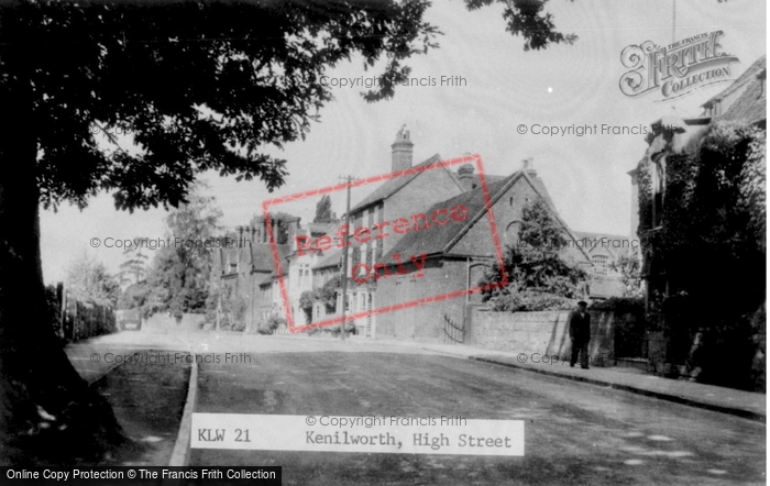 Photo of Kenilworth, High Street c.1955