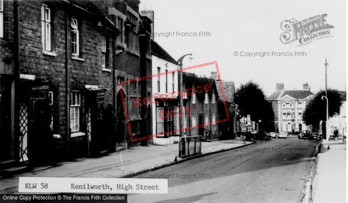 Photo of Kenilworth, High Street c.1965