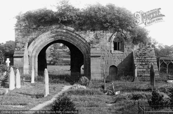 Photo of Kenilworth, Old Priory In Churchyard 1892