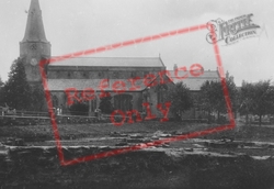Parish Church From South 1924, Kenilworth
