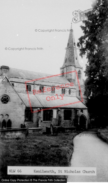 Photo of Kenilworth, St Nicholas' Church c.1965
