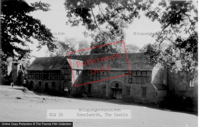 Photo of Kenilworth, The Castle c.1955