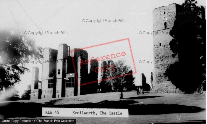 Photo of Kenilworth, The Castle c.1960