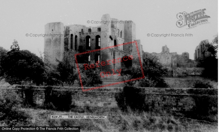 Photo of Kenilworth, The Castle c.1965