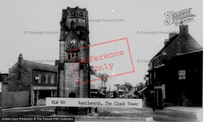 Photo of Kenilworth, The Clock Tower c.1965