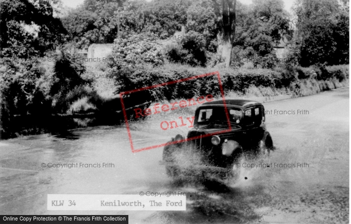 Photo of Kenilworth, The Ford c.1955