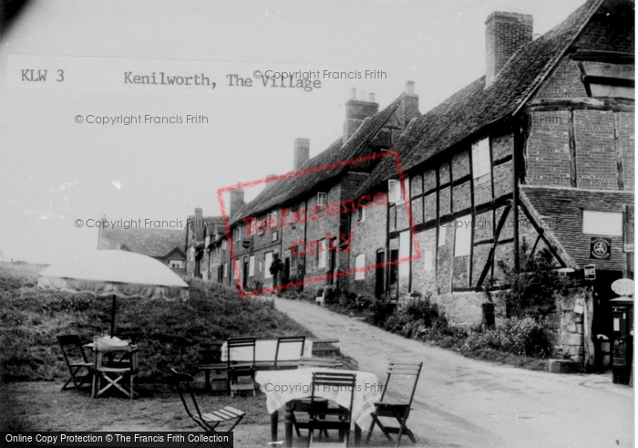 Photo of Kenilworth, The Village c.1950