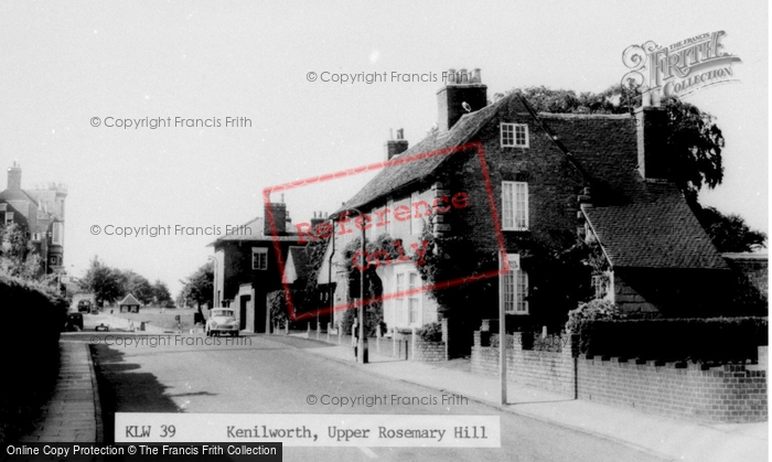 Photo of Kenilworth, Upper Rosemary Hill c.1960