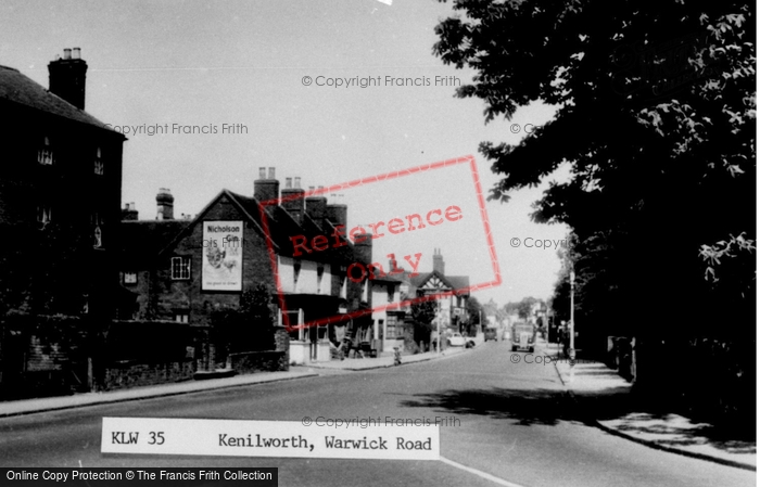 Photo of Kenilworth, Warwick Road c.1955