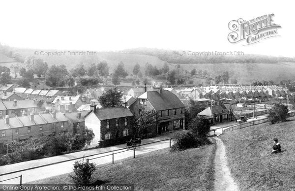 Photo of Kenley, From Riddlesdown 1903
