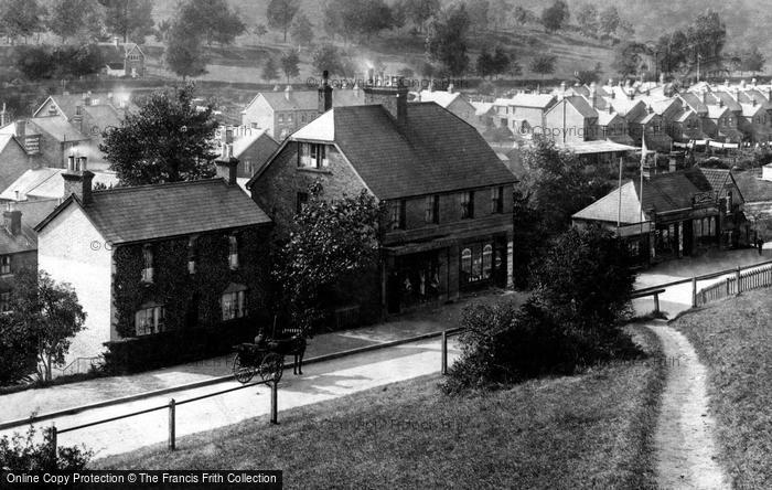 Photo of Kenley, From Riddlesdown 1903
