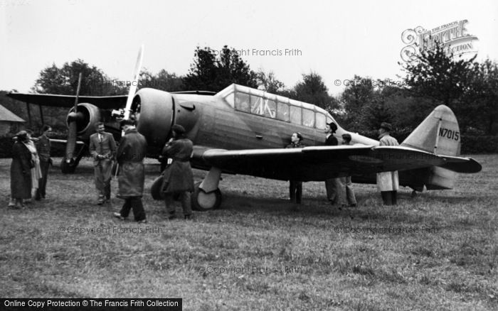 Photo of Kenley, North American Harvard Aircraft c.1938