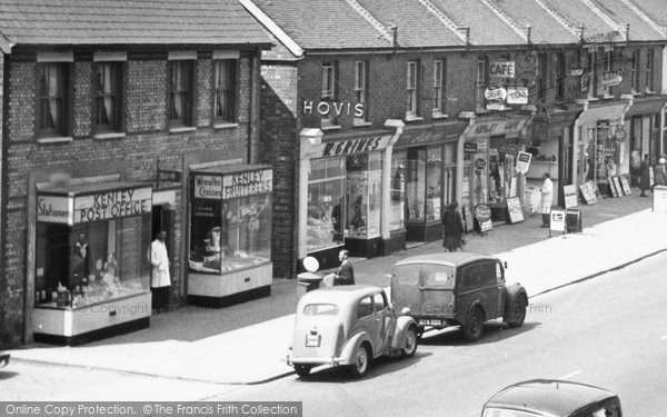 Photo of Kenley, Post Office, Godstone Road c.1955