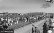 The Airfield, Gloster Gauntlet Taking Off c.1930, Kenley